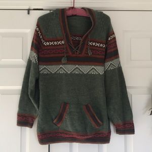 Peruvian Hooded Sweater